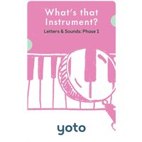 Letters & Sounds: Phase 1 – Whats That Instrument? – Yoto Card Used