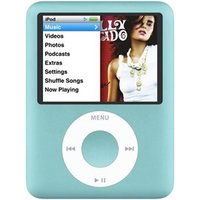 Apple iPod Nano Video 3rd Generation 8GB – Blue Grade Fair Used