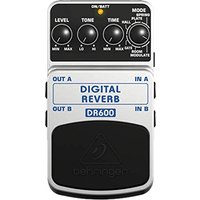Behringer DR600 24-Bit Digital Reverb Guitar Effects Pedal Used
