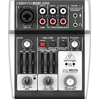 Behringer Xenyx 302USB Mixer and USB B Audio Interface Used
