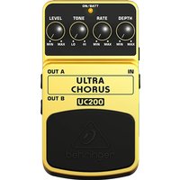 Behringer UC200 Ultra Chorus Effects Pedal Used