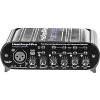 ART HeadAMP 4 Pro 5-Channel Headphone Amplifier with Talkback Grade Good Used