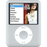 Apple iPod Nano Video 3rd Generation 4GB – Silver Grade Good Used