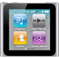 Apple iPod Nano 6th Generation 8GB – Silver Grade Good Used