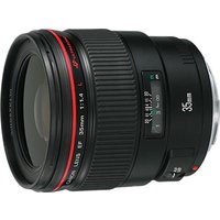 Canon EF 35mm f/1.4L USM Black Lens Used