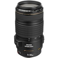 Canon EF 70-300mm f/4-5.6 IS USM Black Lens Used