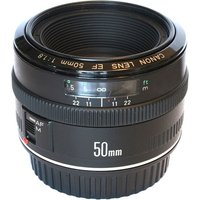 Canon EF 50mm f/1.8 Black Lens Used