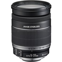 Canon EF-S 18-200mm f/3.5-5.6 IS Black Lens Used