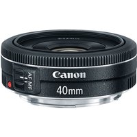 Canon EF 40mm f/2.8 STM Black Lens Used