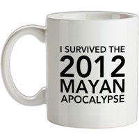 I Survived The 2012 Mayan Apocalypse mug.