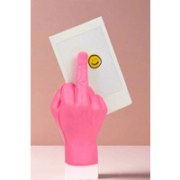 Bitten Design The Finger Magnetic Photo Holder Colour: Pink