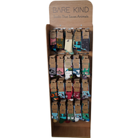 Floor Standing Double Sided 480 Pairs Sock Display Unit | POS |