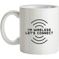 I'm Wireless Let's Connect mug.