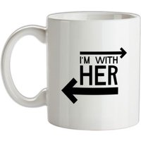 I'm With Her mug.