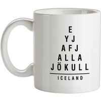 Eyjafjallajokull Iceland mug.