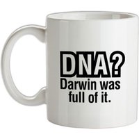 DNA Darwin Was Full Of It mug.