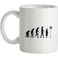Evolution - Bus Stop mug.