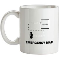 Emergency Map mug.