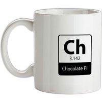 Chocolate Pi mug.