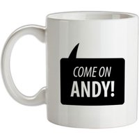 Come On Andy Murray mug.