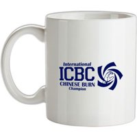 International Chinese Burn Champion mug.