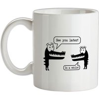 Crocodile & Alligator mug.
