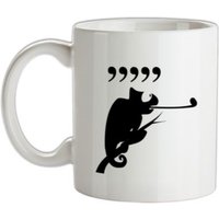 Comma Chameleon mug.