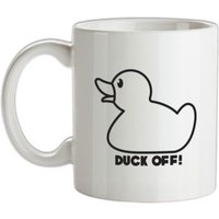 Duck Off mug.