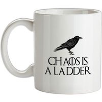 Chaos is a Ladder mug.