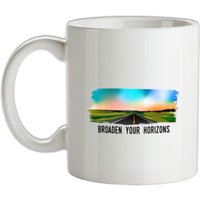 Broaden Your Horizons mug.