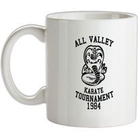All Valley Karate Tournament mug.