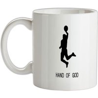 Hand of God mug.