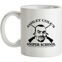 Ashley Coles Sniper School mug.