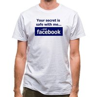 Your Secret Is Safe With Me And Facebook classic fit.