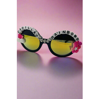 Rad & Refined Cadillac & Rainbows Statement Sunglasses Colour: Black