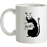 Banksy Rat mug.