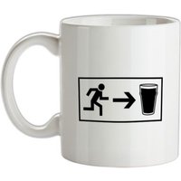 Beer Exit mug.