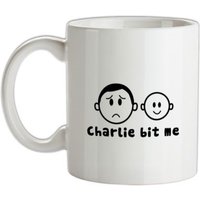 Charlie Bit Me mug.