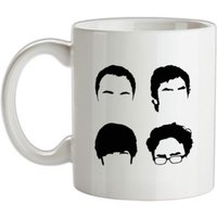 Big Bang Theory Silhouettes mug.