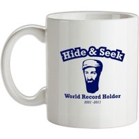 Bin Laden - Hide And Seek World Record Holder mug.
