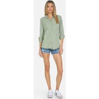 Lauren Moshi Sloane Sloane Hippie Girl Denim Shirt Size: XL Colour: Green
