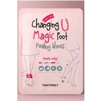 Tony Moly Changing U Magic Heel Peeling Shoes Colour: White