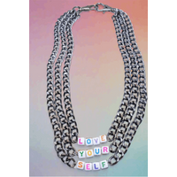 Trixy Starr Love Your Self Necklace Colour: Silver