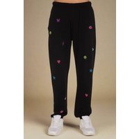 Lauren Moshi Chantria Neon Stud Elements Sweatpants Size: XS Colour: Black