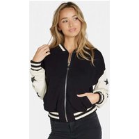 Lauren Moshi Taissa Stars Zip Jacket Size: S Colour: Black
