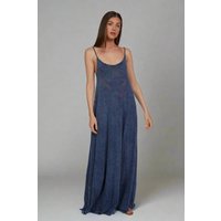 Lauren Moshi Berna Neon Stud Maxi Dress Size: XS Colour: Blue