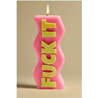 Wavey Casa Fuck It Candle Colour: Pink