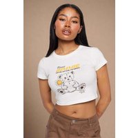 Samii Ryan x Smiley® Gimme Space Baby Tee Colour: White Size: M