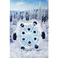 Packed Party Snow Much Fun Confetti Filled Inflatable Snow Tube