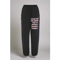 Boys Lie 1-800 Heart Kimmy Jogger Pant as seen on Kristin Cavallari Colour: Navy Size: M